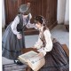 Surface Spell Poems Hidden In The Pleats Vintage Long Skirt(Limited Pre-Order/3 Colours/Full Payment Without Shipping)